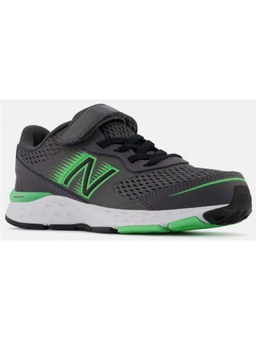 Size 11 Toddler Boys New Balance Kids' Gray and Green Sneakers